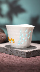 No.37· Flow Clay Series — Translucent Glaze Cup