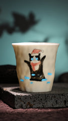 No.13· Flow Clay Series — Translucent Glaze Cup