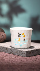 No.27· Flow Clay Series — Translucent Glaze Cup