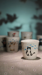 No.15· Flow Clay Series — Translucent Glaze Cup