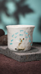 No.30· Flow Clay Series — Translucent Glaze Cup