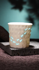 No.22· Flow Clay Series — Translucent Glaze Cup