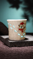 No.22· Flow Clay Series — Translucent Glaze Cup