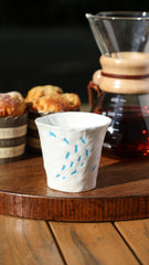 No.08 · Flow Clay Series — Translucent Glaze Cup