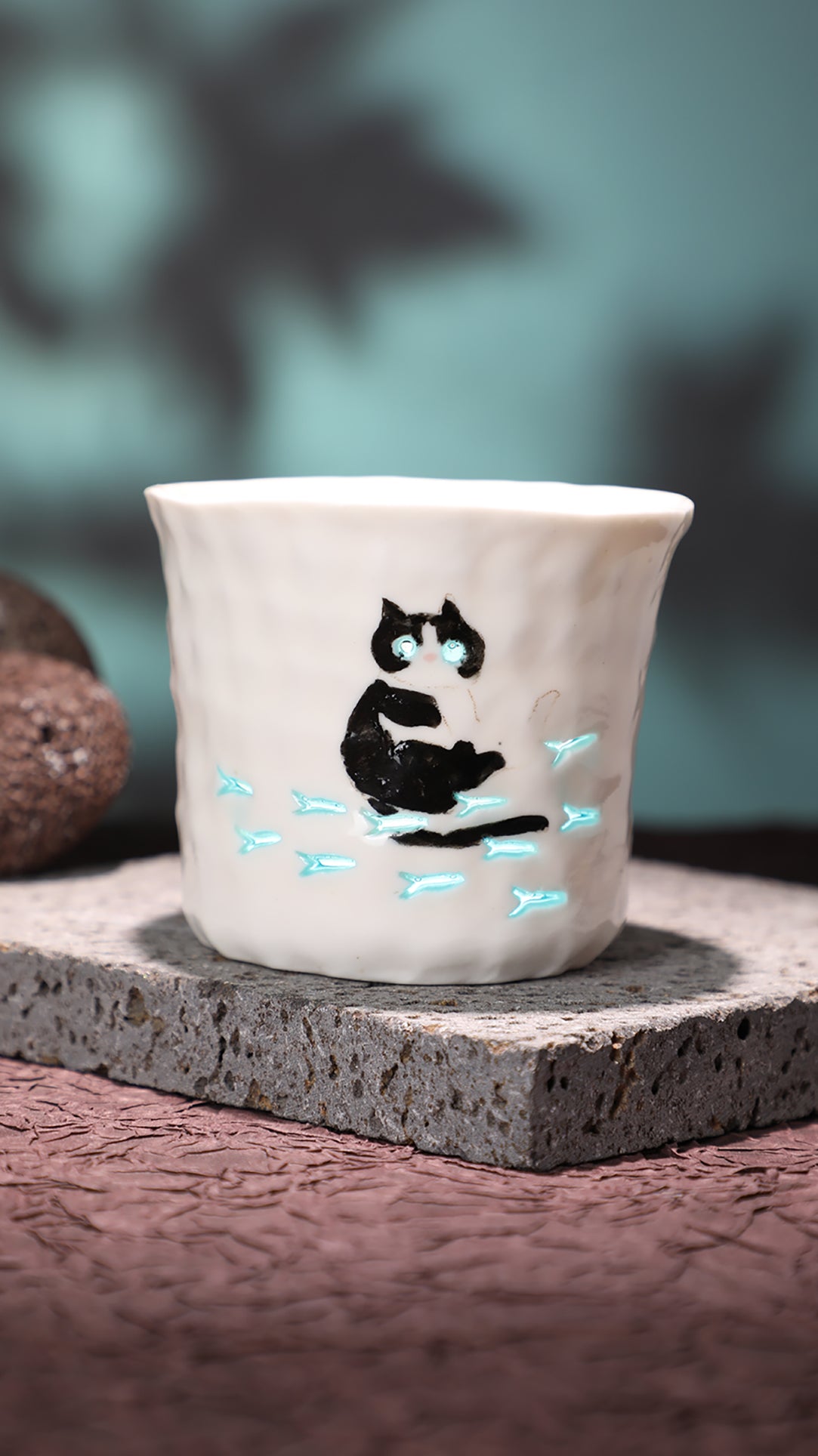 No.36· Flow Clay Series — Translucent Glaze Cup