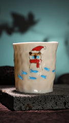 No.14· Flow Clay Series — Translucent Glaze Cup