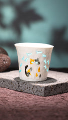 No.28· Flow Clay Series — Translucent Glaze Cup