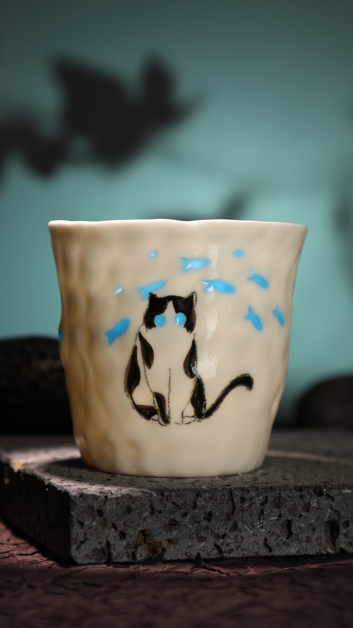 No.15· Flow Clay Series — Translucent Glaze Cup