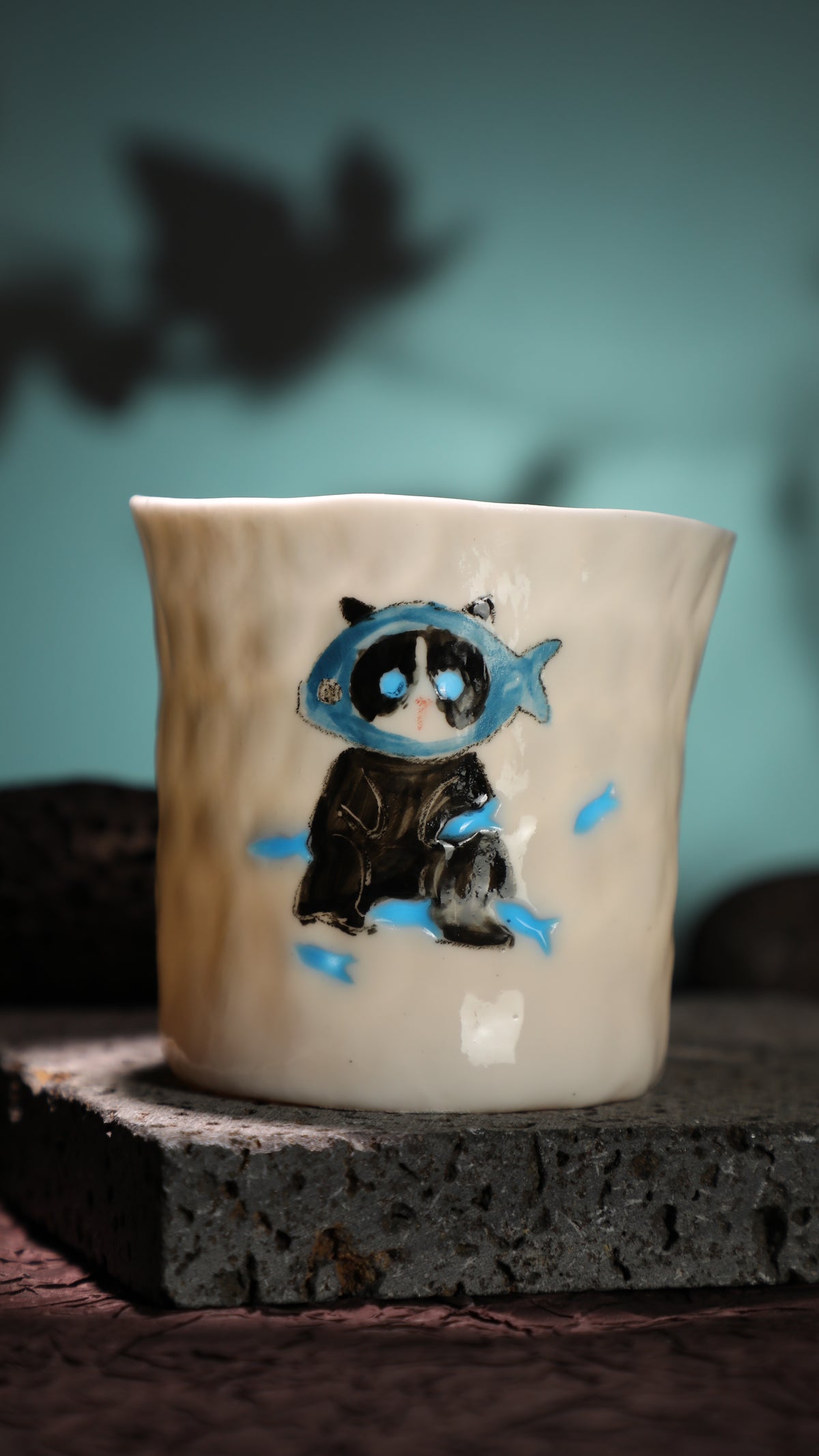 No.16· Flow Clay Series — Translucent Glaze Cup