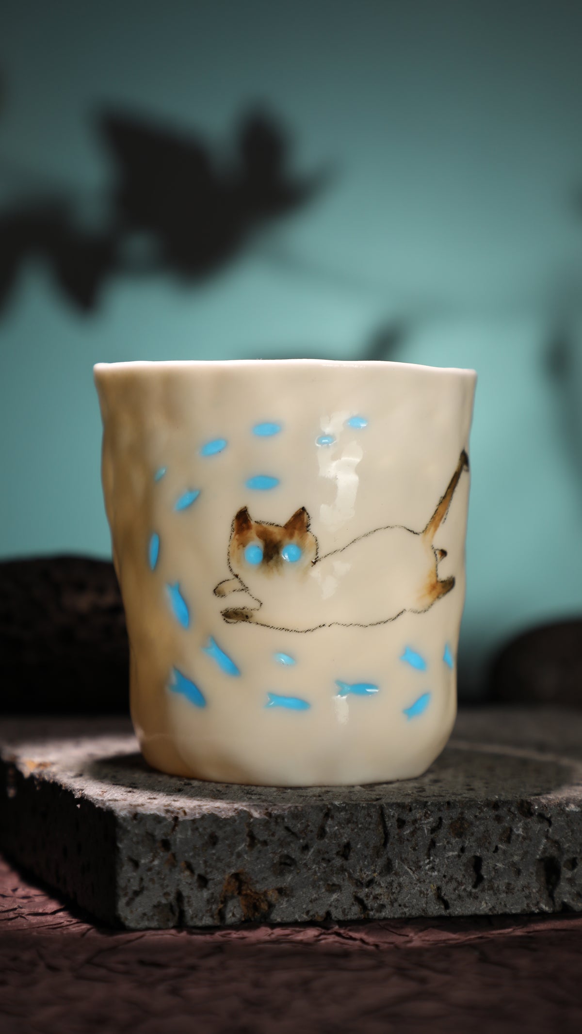 No.17· Flow Clay Series — Translucent Glaze Cup