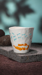 No.32· Flow Clay Series — Translucent Glaze Cup