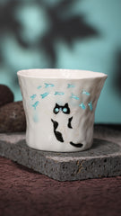 No.41· Flow Clay Series — Translucent Glaze Cup