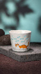 No.26· Flow Clay Series — Translucent Glaze Cup