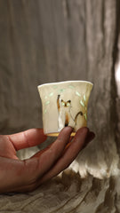 No.01 · Flow Clay Series — Translucent Glaze Cup