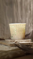 No.04 · Flow Clay Series — Translucent Glaze Cup