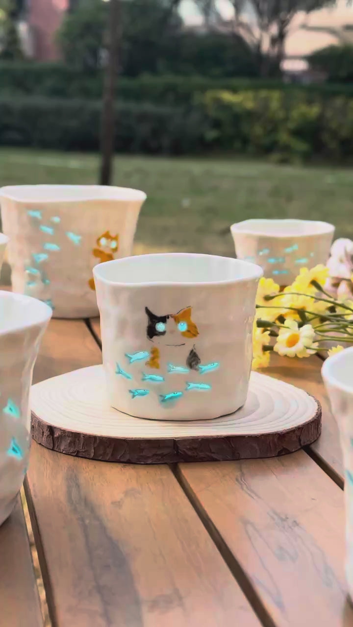 No.27· Flow Clay Series — Translucent Glaze Cup