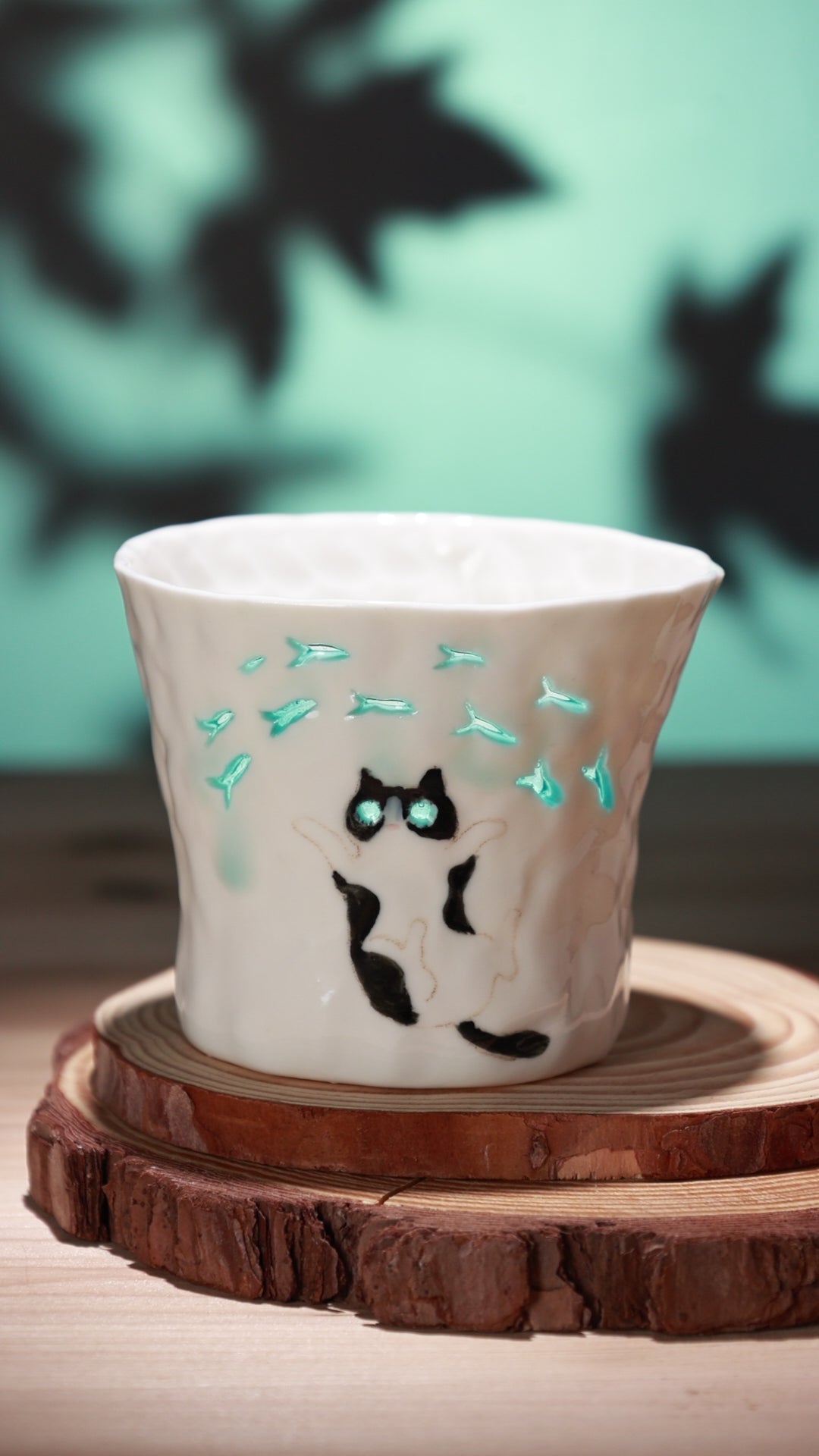 No.41· Flow Clay Series — Translucent Glaze Cup