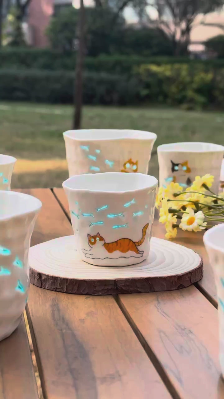 No.26· Flow Clay Series — Translucent Glaze Cup