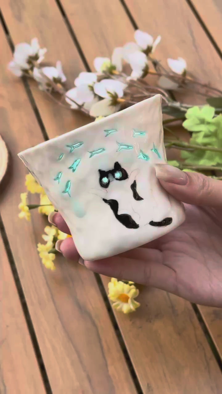 No.41· Flow Clay Series — Translucent Glaze Cup