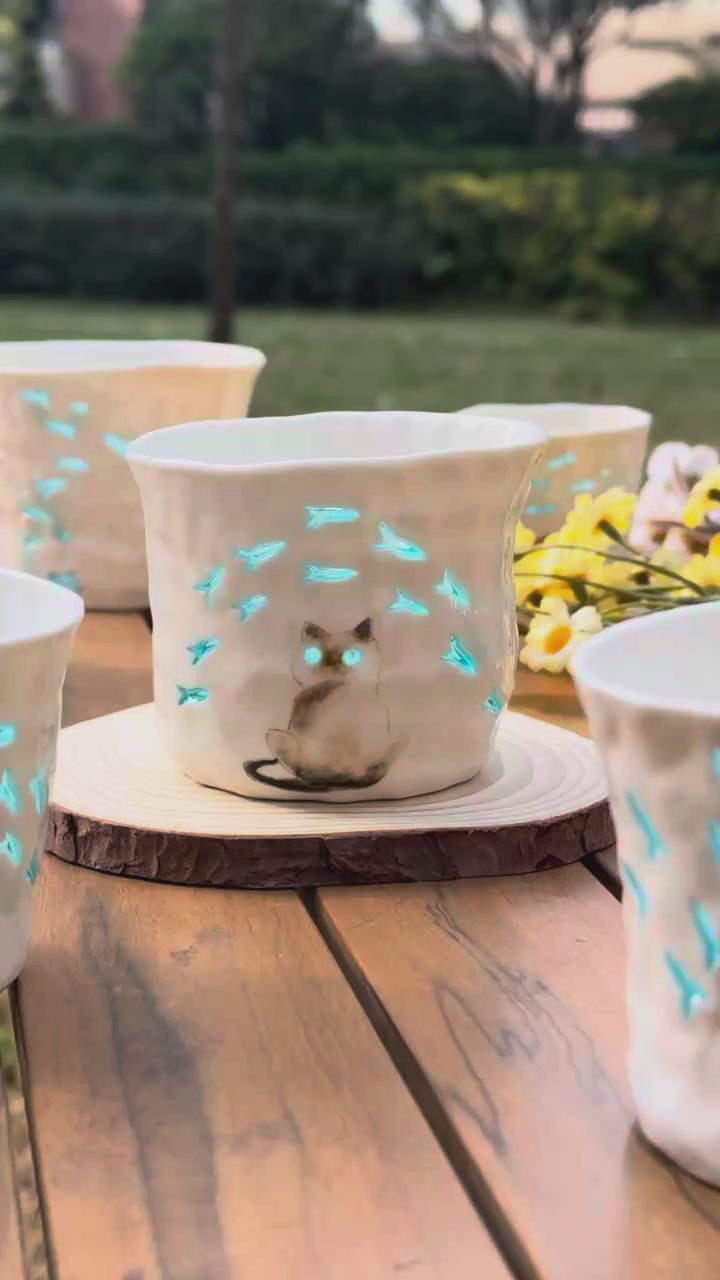 No.30· Flow Clay Series — Translucent Glaze Cup