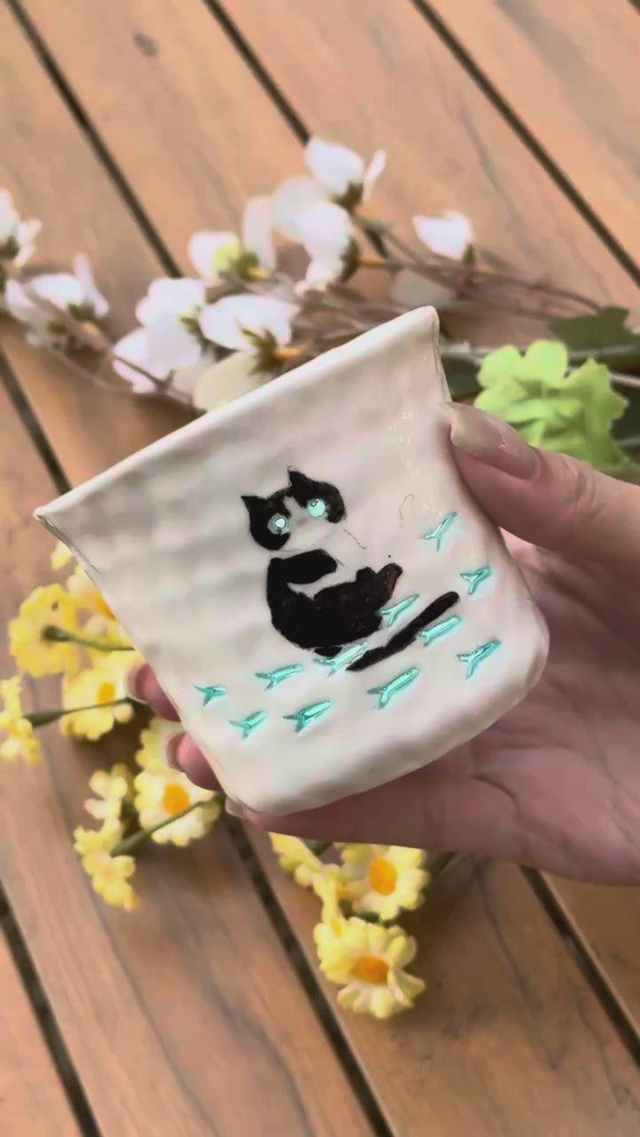 No.36· Flow Clay Series — Translucent Glaze Cup