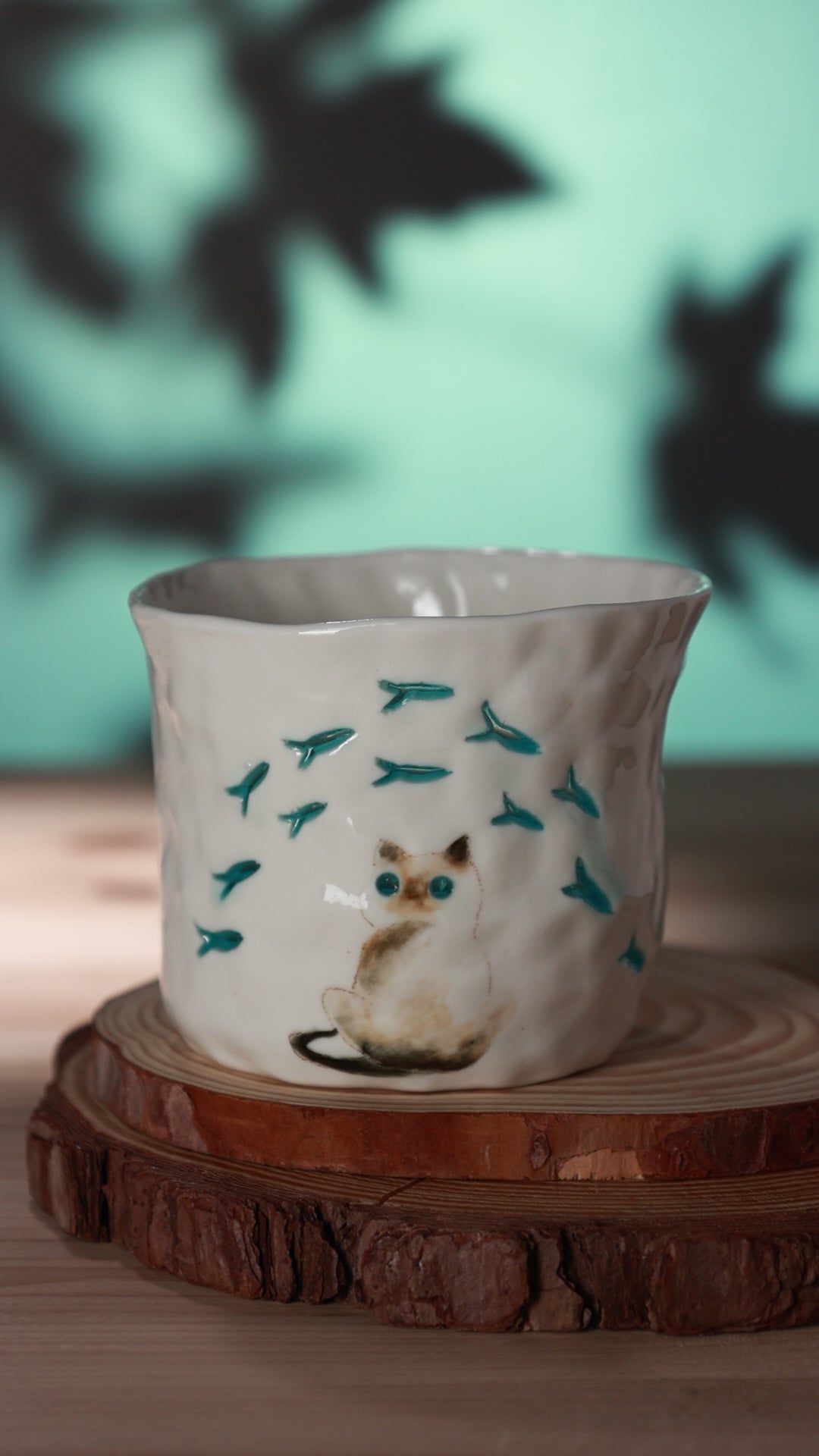 No.30· Flow Clay Series — Translucent Glaze Cup