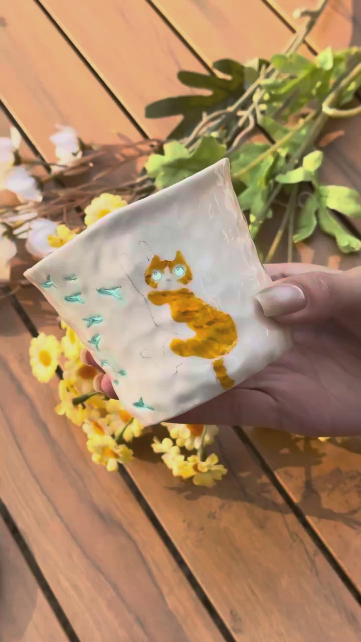 No.31· Flow Clay Series — Translucent Glaze Cup