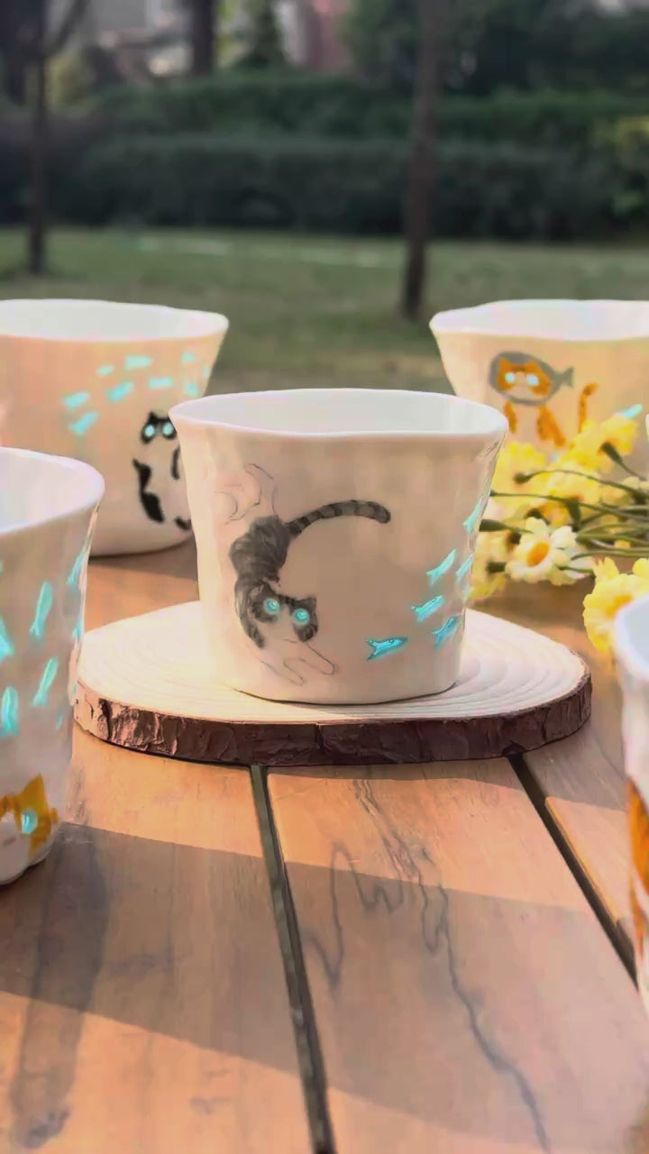 No.33· Flow Clay Series — Translucent Glaze Cup